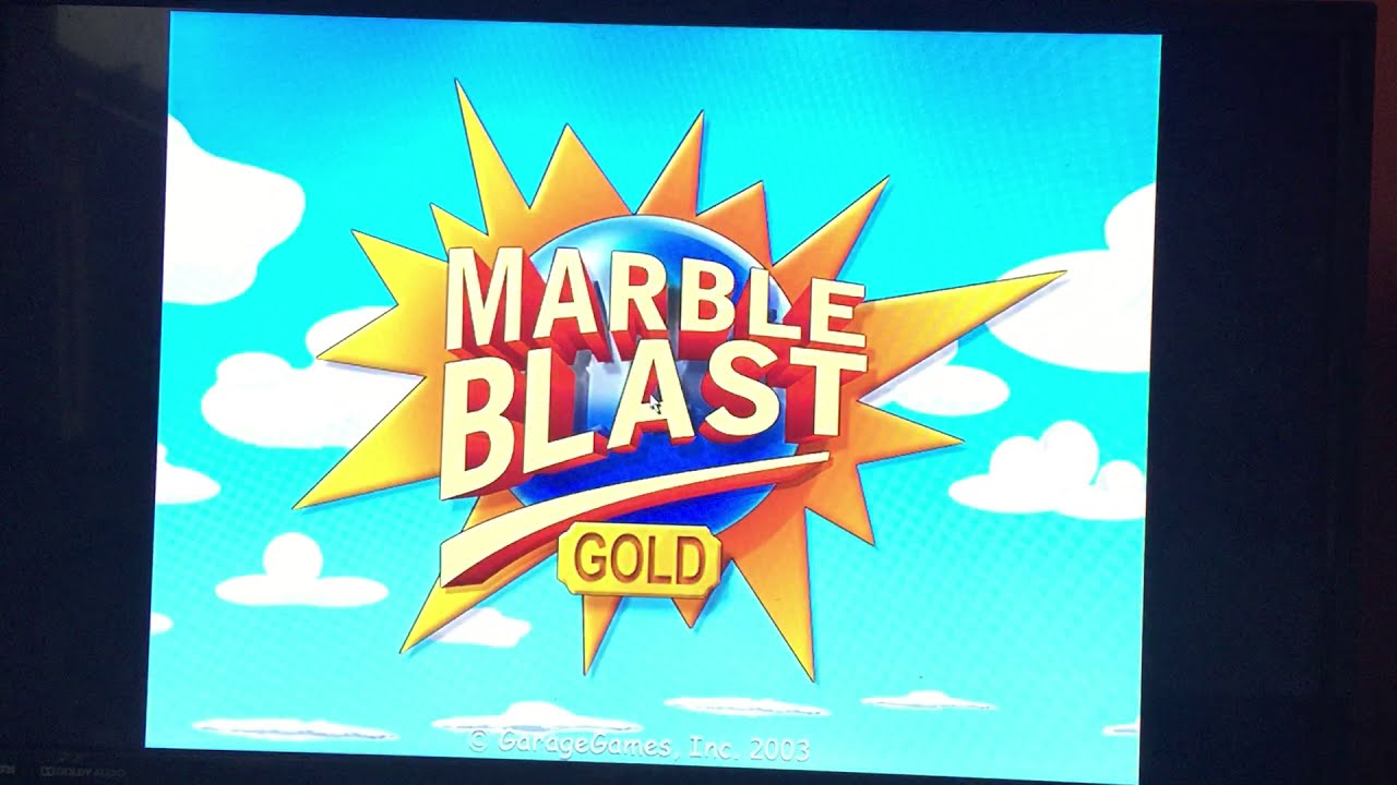 Playing Marble Blast Gold