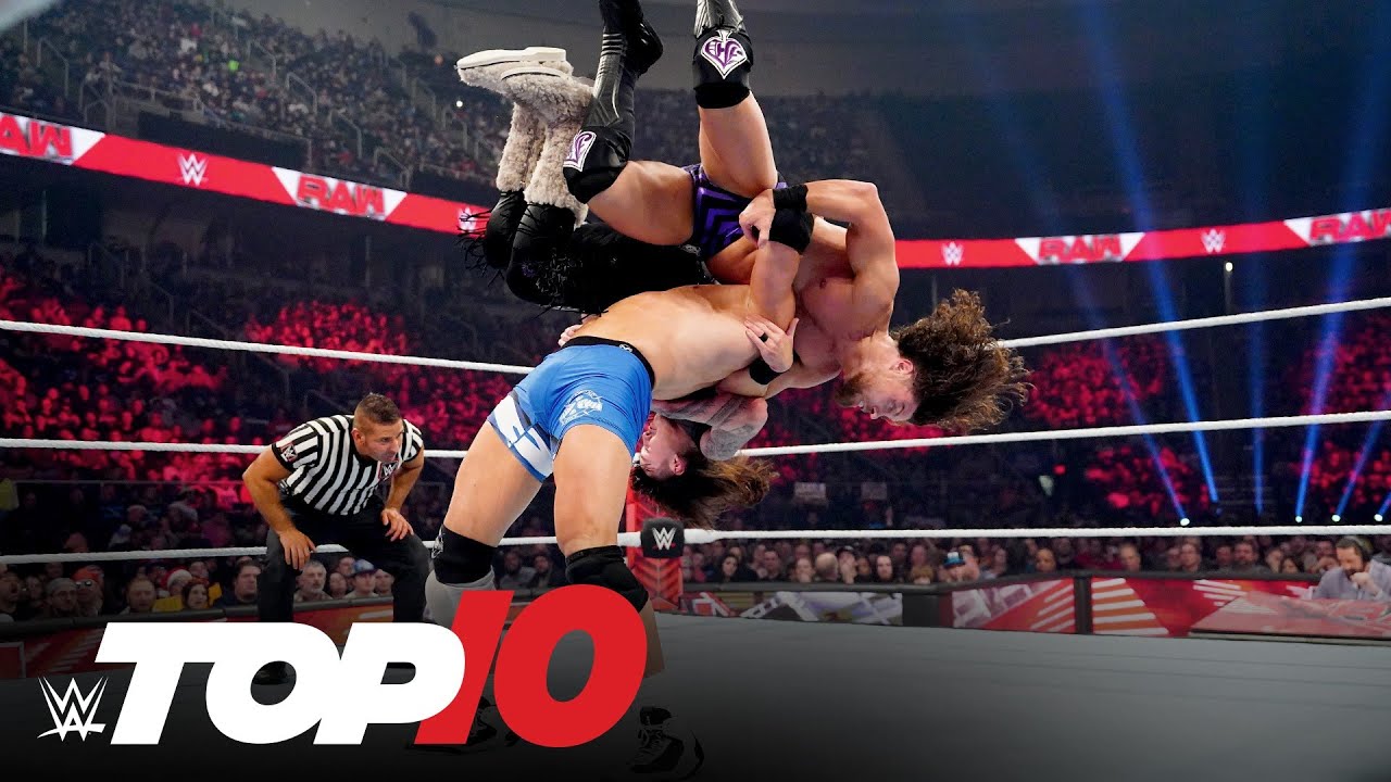 10 лучших моментов Monday Night Raw: WWE Top 10, 4 декабря 2023 г.