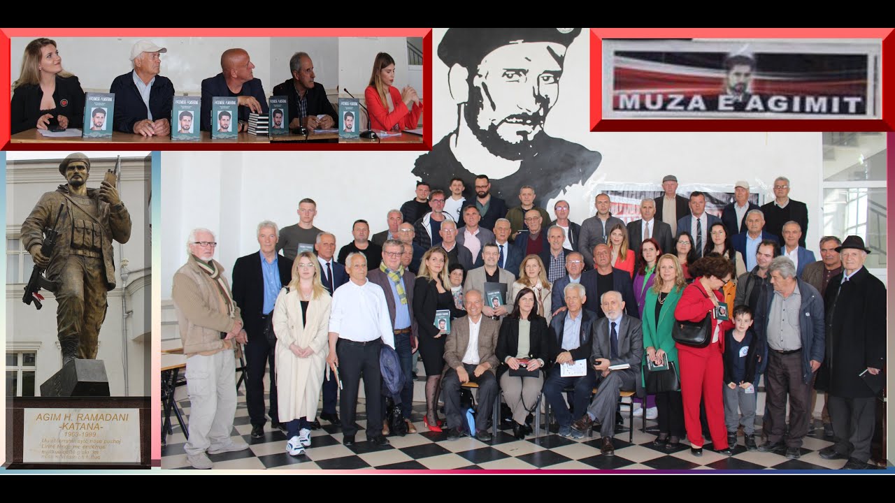 ROGANA 2023 PËRURIM I LIBRIT ME POEZI KUSHTUAR AGIM RAMADANIT ORA E MADHE LETRARE 02.05.2023 ZHEGËR.