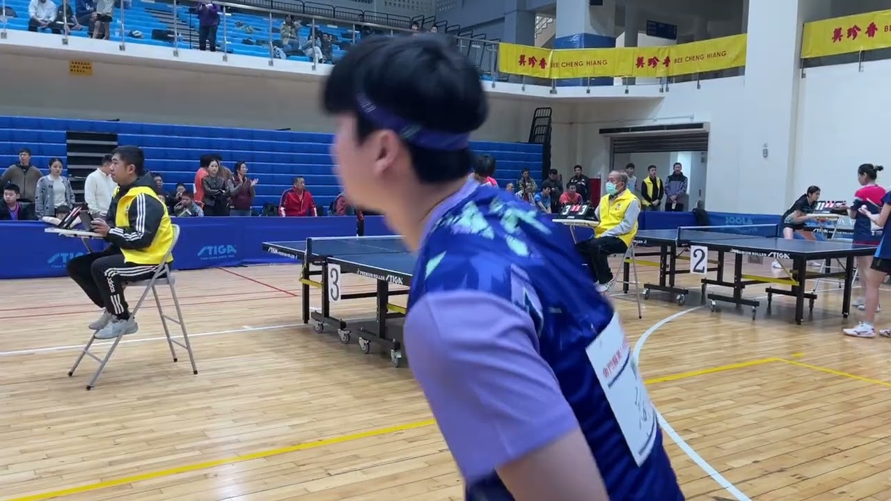 2025美珍香盃-桌球/社會團體組/TPE黃俊溢 v.s 中國福建柯辰羽- 2025.12.21