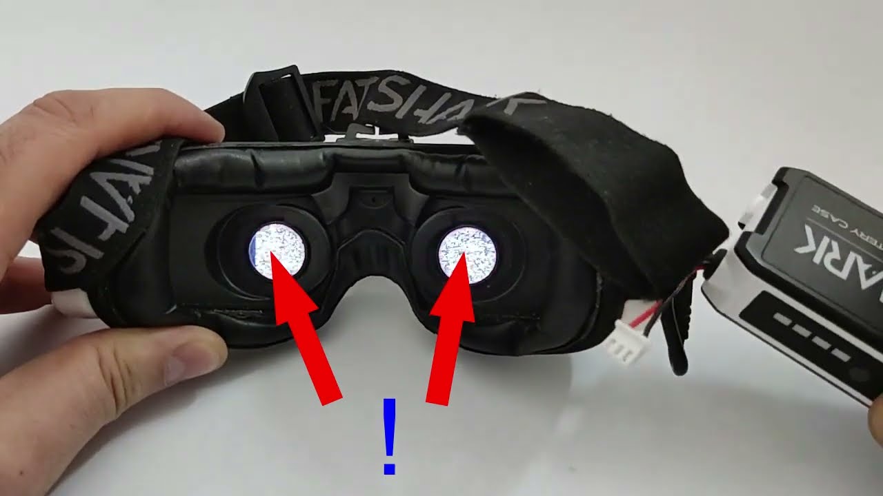 Do you had a video feed suddenly turned total black? - FatShark 18650 batteries holder case repair