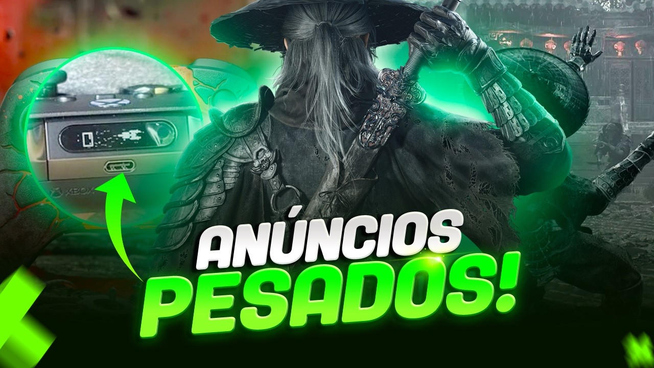MEU DEUS! XBOX ANUNCIA CONTROLES INSANOS e JOGA&Ccedil;O de PS5 VAI CHEGAR no XBOX!