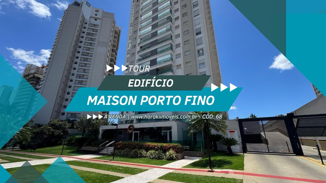 Apartamento &agrave; Venda no Edif&iacute;cio Maison Porto Fino em Maring&aacute;/PR