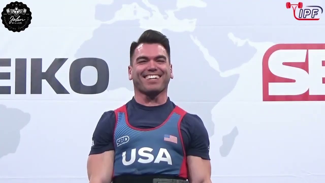 Taylor Atwood - 1st Place 790kg Total - 74kg Class 2022 IPF World Classic Championship