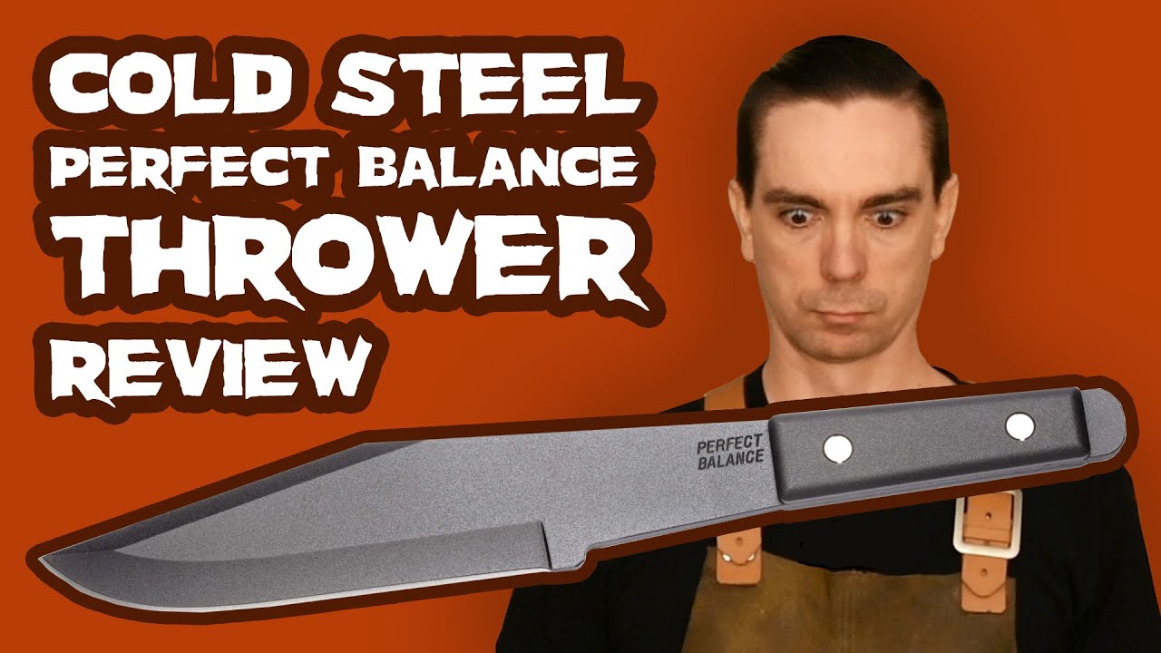 Product Review! Cold Steel Perfect Balance Thrower Throwing Knife!