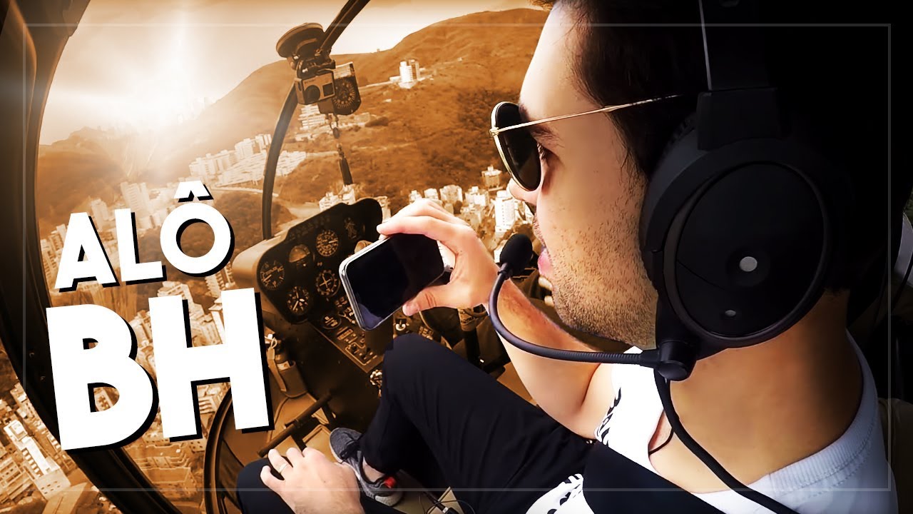 Voo PANORÂMICO - Passamos por Vários Pontos Turísticos de BH