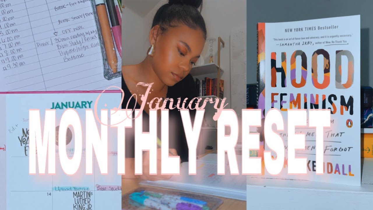 MONTHLY RESET | January Goals, Intentions, Books TBR, Realistic Budget & Daily Routine