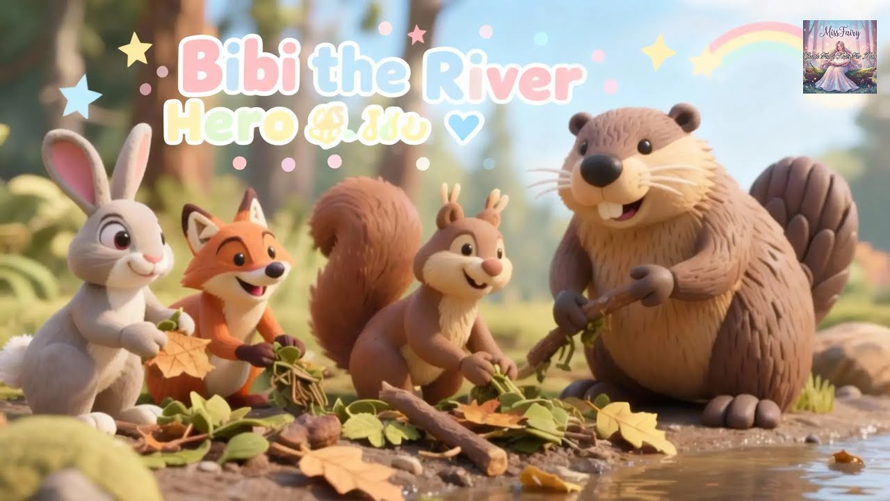 🧚‍♀️The Kind Otter Cleans the River | Miss Fairy