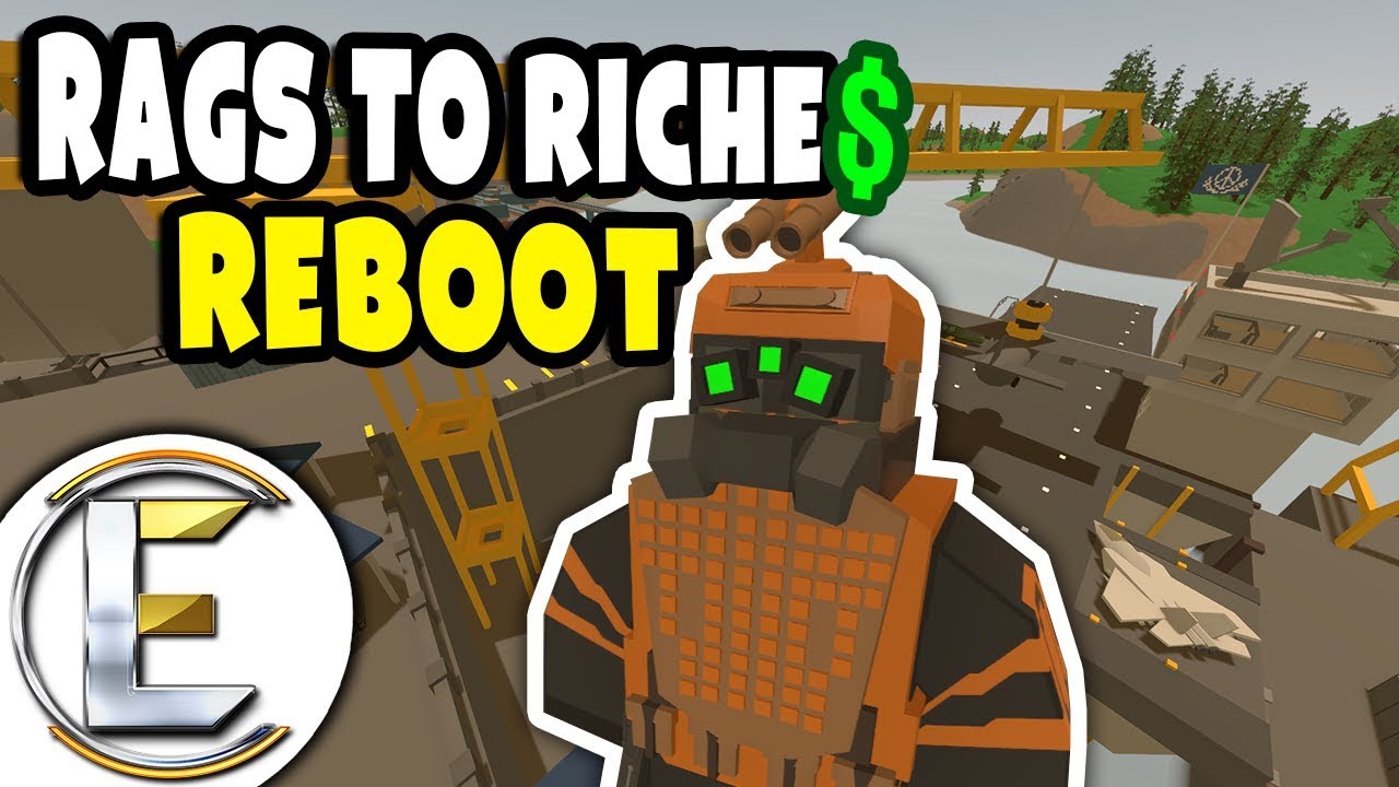 Hidden Dock Base | Unturned RP Rags to Riches Reboot #1 - New Beginnings Server Wipe (Roleplay)