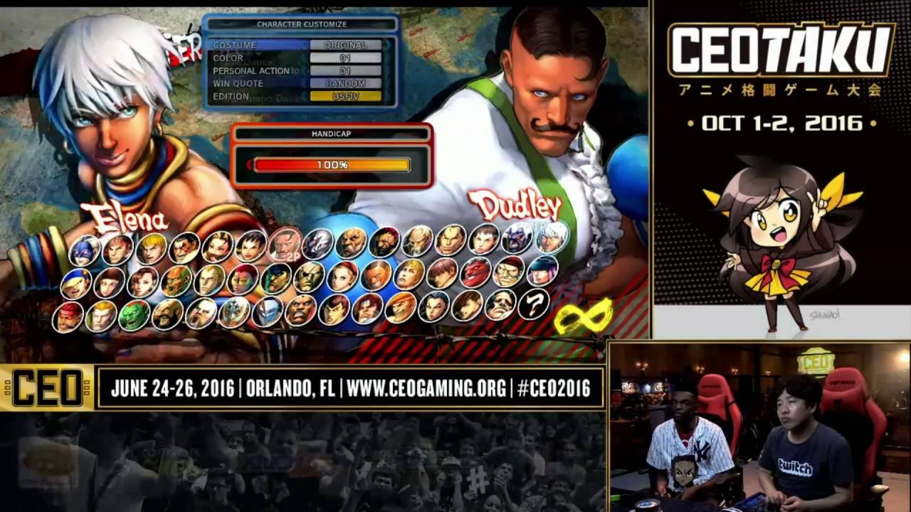 CEO2016 USF4 Losers Finals - TS POONGKO  vs SMUG