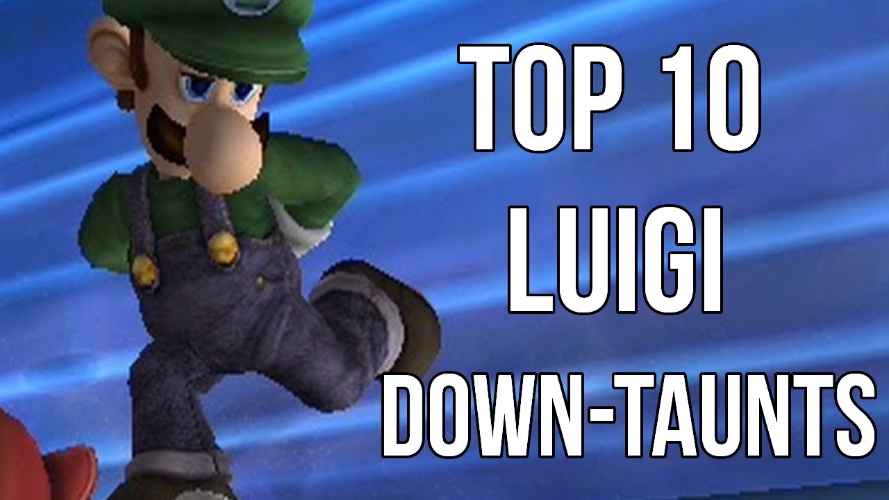 10 лучших насмешек и моментов Луиджи - Super Smash Bros.