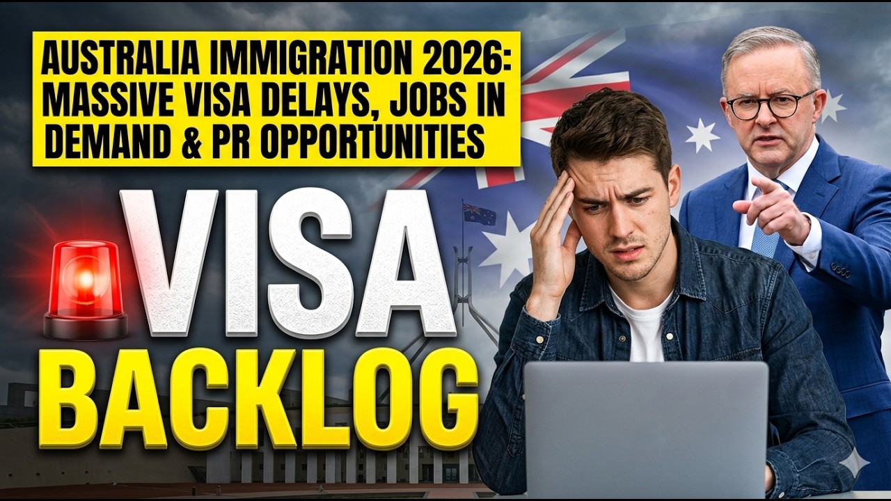 Australia Immigration 2026: Massive Visa Delays, Jobs in Demand & PR Opportunities