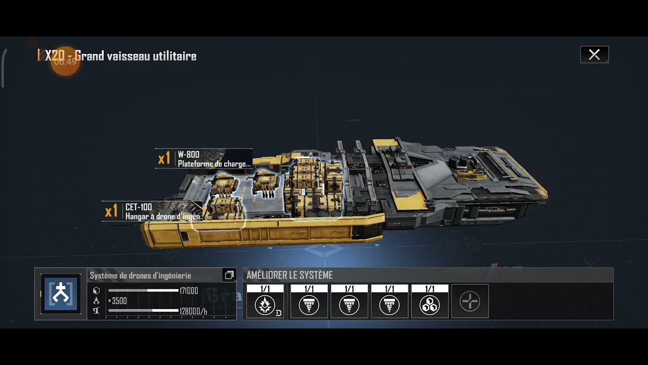 Infinite Lagrange [FR] // mini guide // vaisseau utilitaire // plateforme utilitaire.