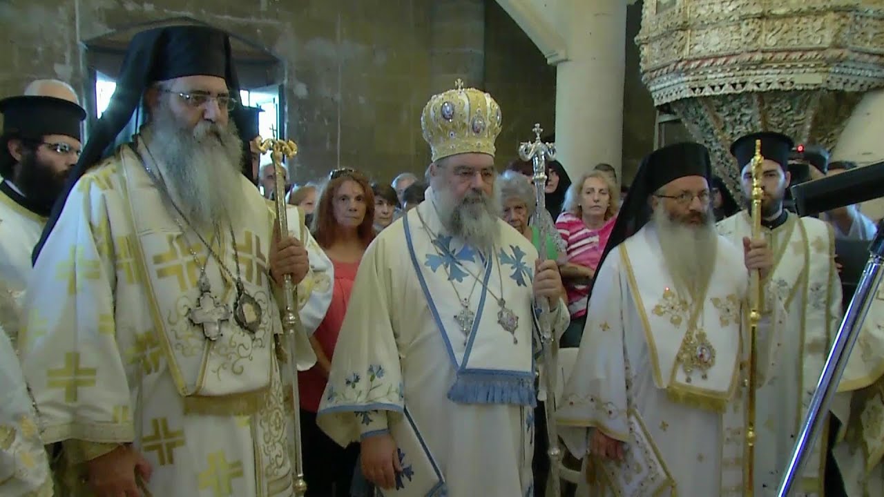 Θεία Λειτουργία Αγίου Μάμαντος - Κατεχόμενη Μόρφου - 2 Σεπτεμβρίου 2014