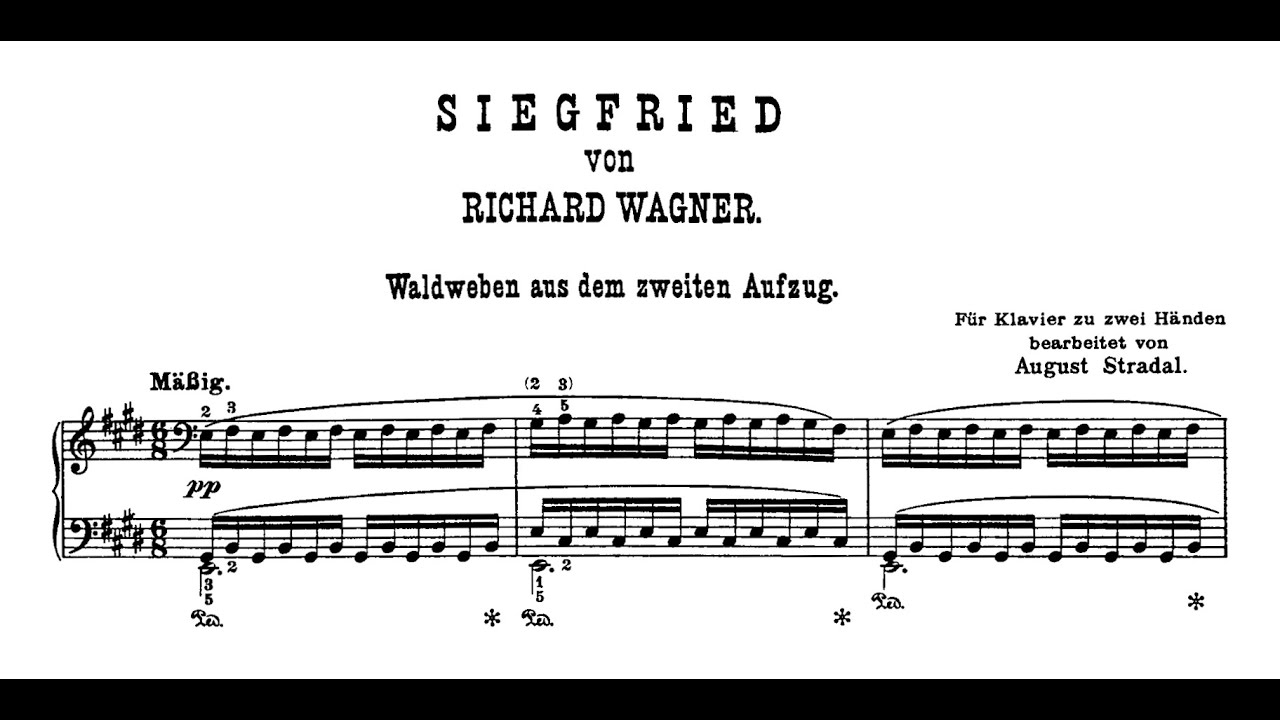 Richard Wagner - Siegfried, Act II: Forest Murmurs (Arr. August Stradal)