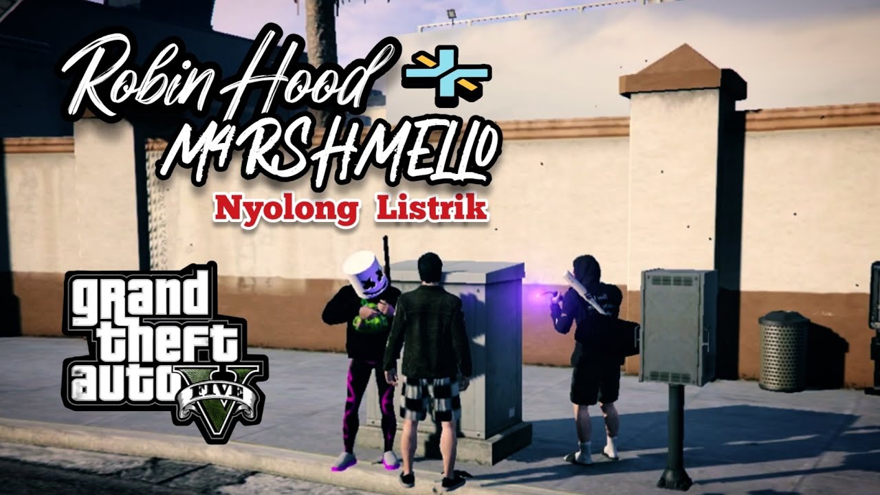 🎮 ROBIN ft MARSMELLO Jadi Tukang Listrik di GTA V Roleplay Executive