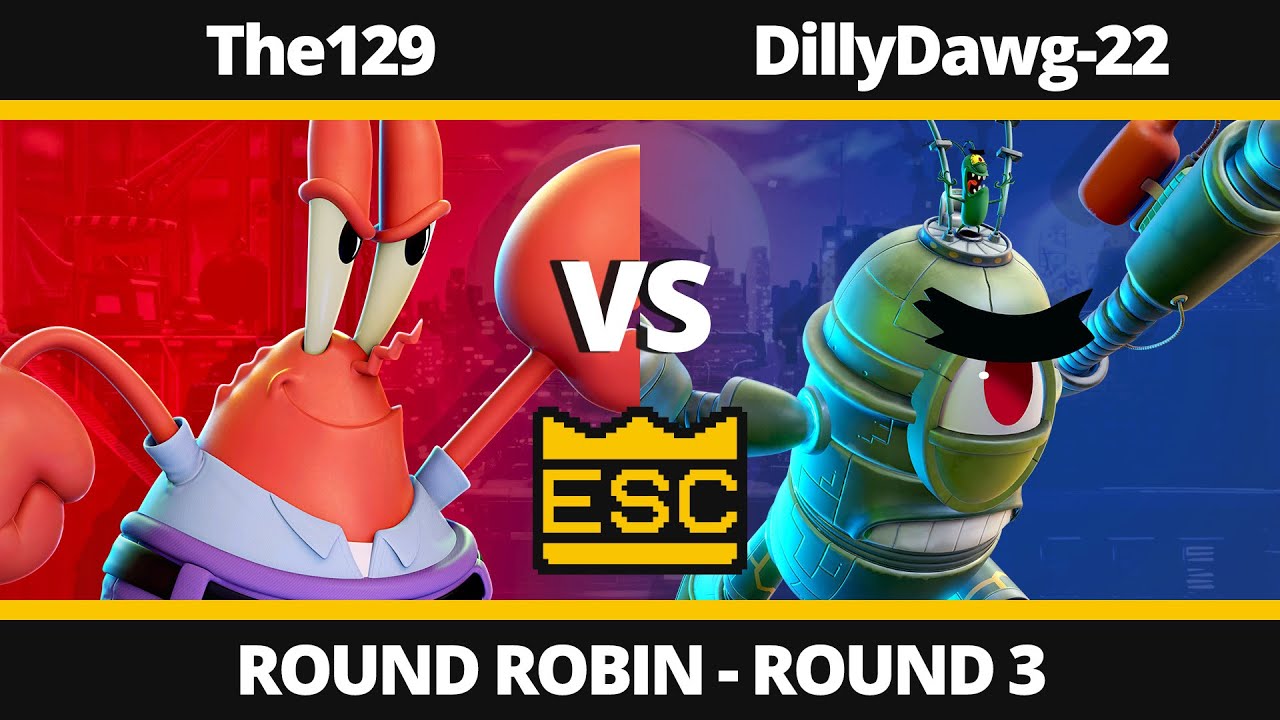 NASB at ESC 33 - Round 3 - The129 (Mr. Krabs) Vs. DillyDawg-22 (Mecha Plankton) - EU Tournament