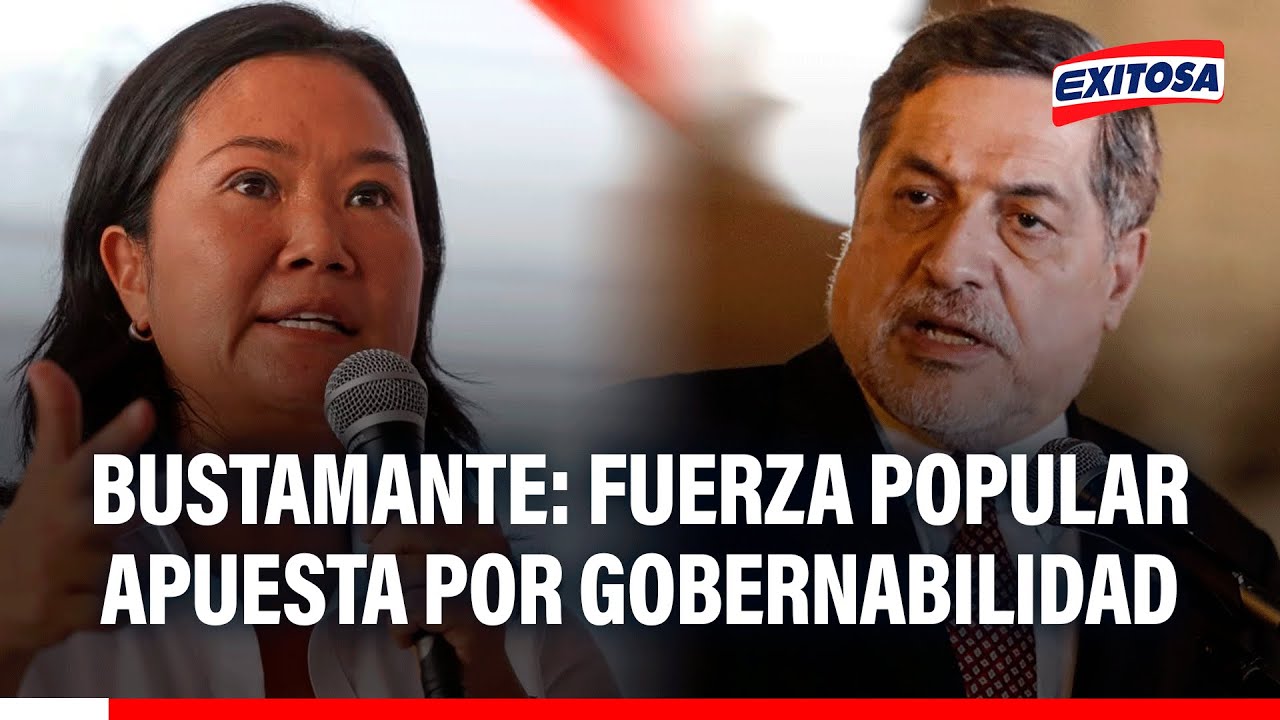 🔴🔵 Ernesto Bustamante niega que Fuerza Popular proteja a José Jerí: 