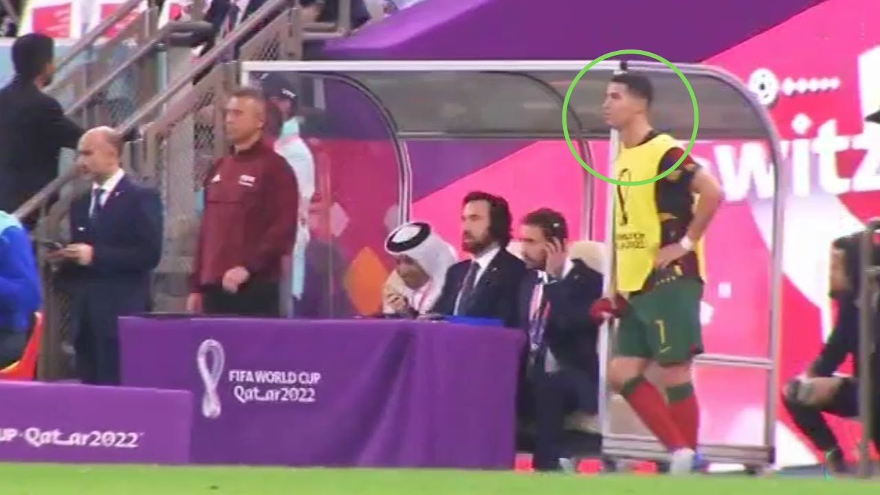 La inesperada reacción de Cristiano por ser suplente