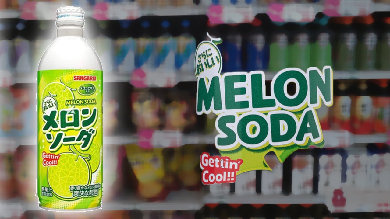 Sangaria Melon Soda (メロンソーダ) - Soft Drink Review [Deutsch]