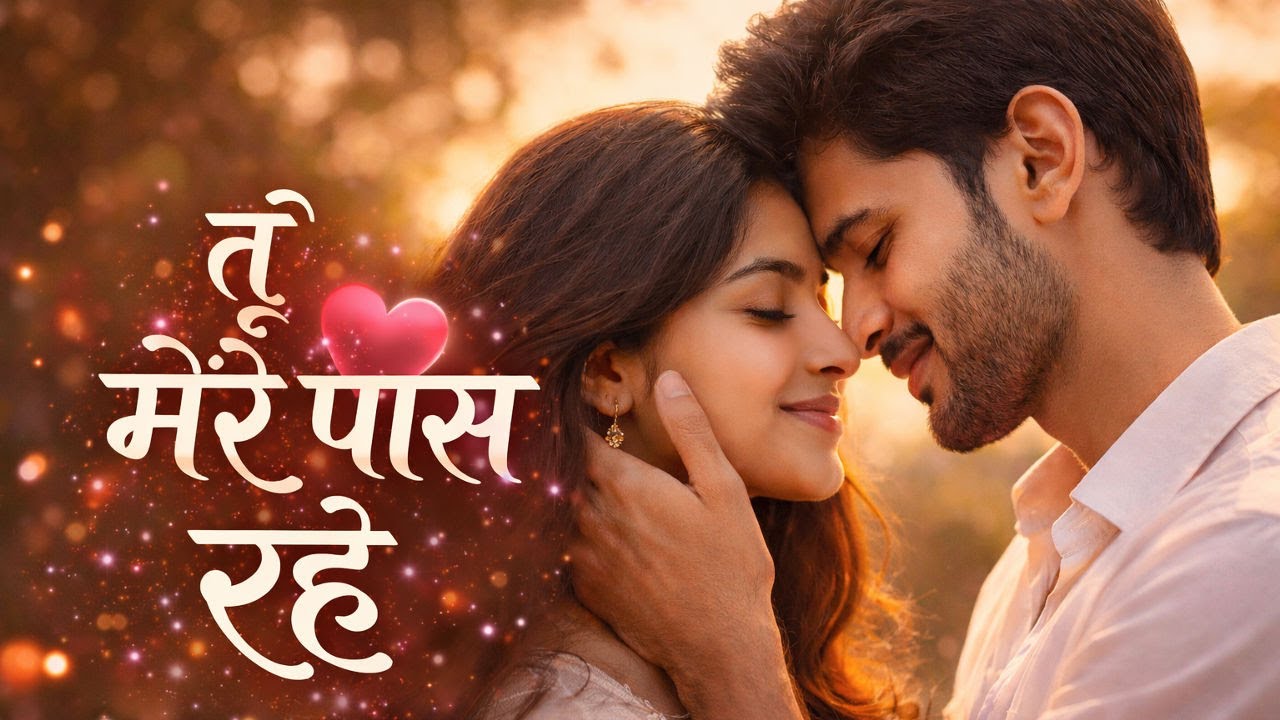 तू मेरे पास रहे ❤️ | Heart Touching Romantic Hindi Song | New Love Melody | Couple Romantic Video