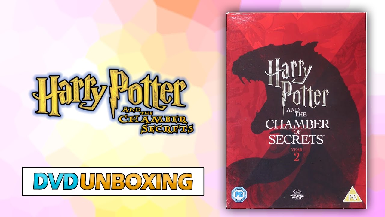 Harry Potter and the Chamber of Secrets [Year 2 - Wizarding World Edition] DVD UNBOXING