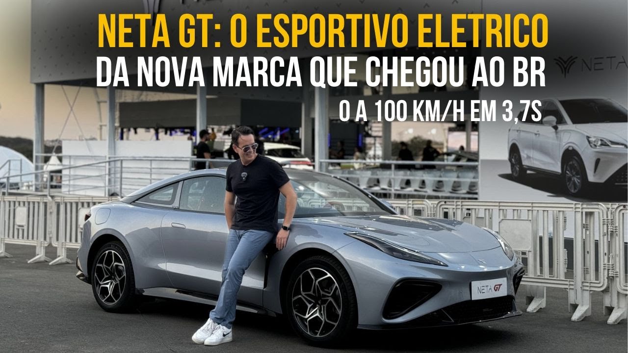 Neta GT: o esportivo elétrico da nova marca que chegou ao Brasil