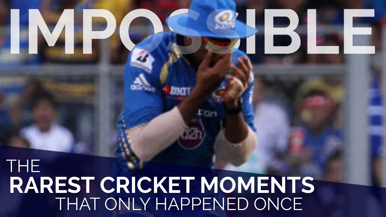 The Rarest Cricket Moments in International Cricket History