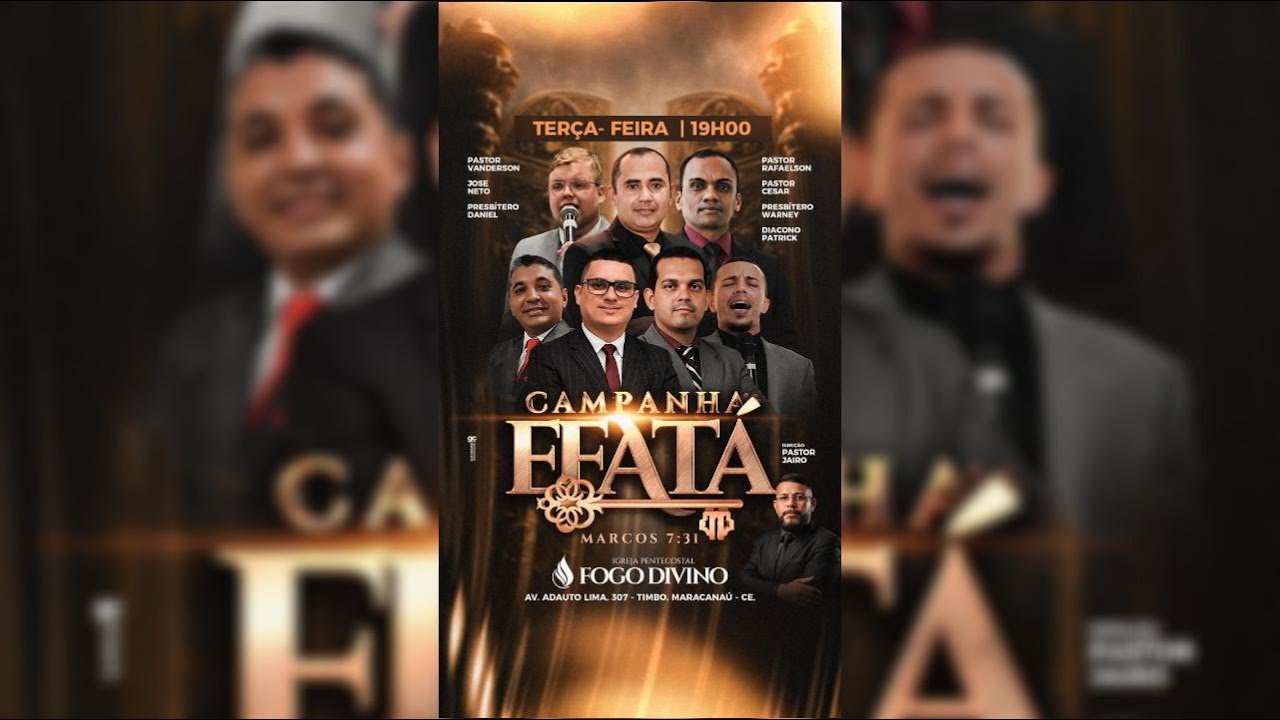 CULTO DE CAMPANHA - EFATÁ