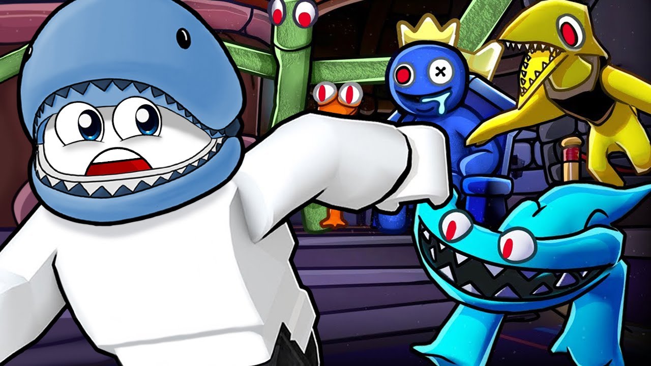 [로블록스] 놀이공원에 나타난 새로운 괴물!! 노랑이와 파랑이가 나타났어요!! 