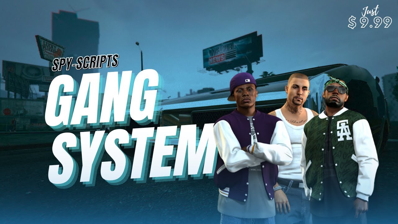 Spy-Gang System | QBCore | Fivem | Spy-Scripts | Preview
