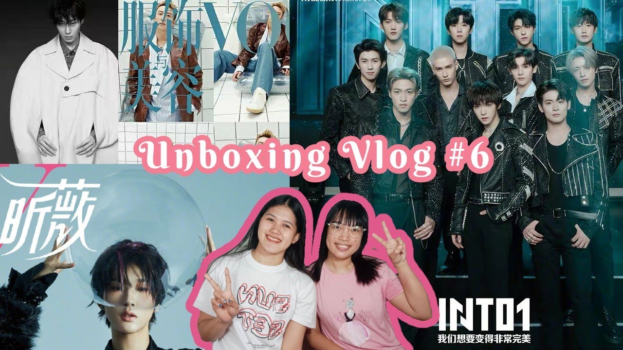 Mini Magazine Haul 《INTO1 | Hu Yetao | Oscar Wang | Johnny Huang | Lou Yizhou》- Unboxing Vlog #6 🇵🇭