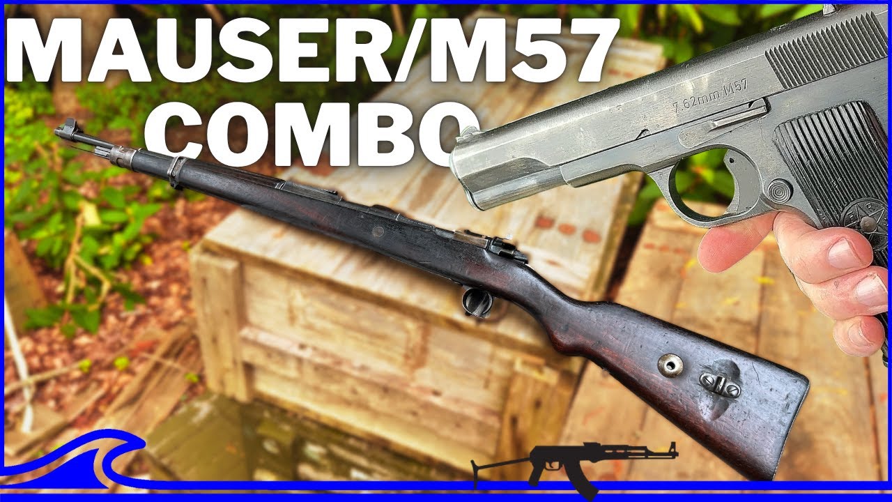 QUICK LOOK: M57 Pistol & Portuguese K98 Mauser. REAL Pieces of History!