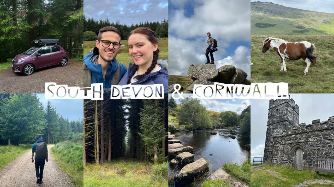 9 Day Camping Trip - Part 1, South Devon and Cornwall | Jamie & Izzy