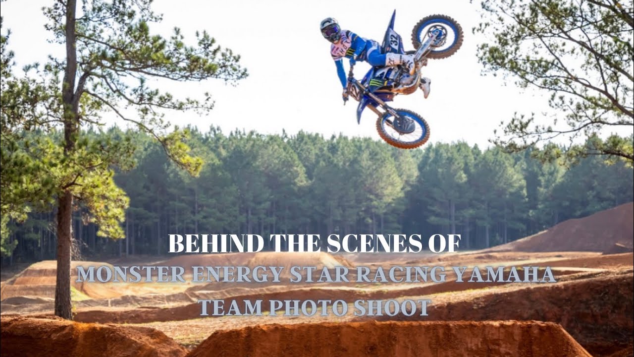 | JUSTIN COOPER | BEHIND THE SCENES OF STAR RACING YAMAHA TEAM PHOTO SHOOT