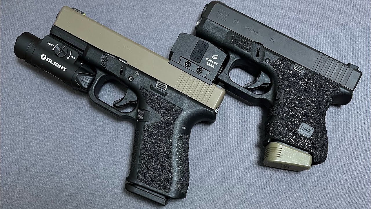 Обзор Glock 27 против Glock 23