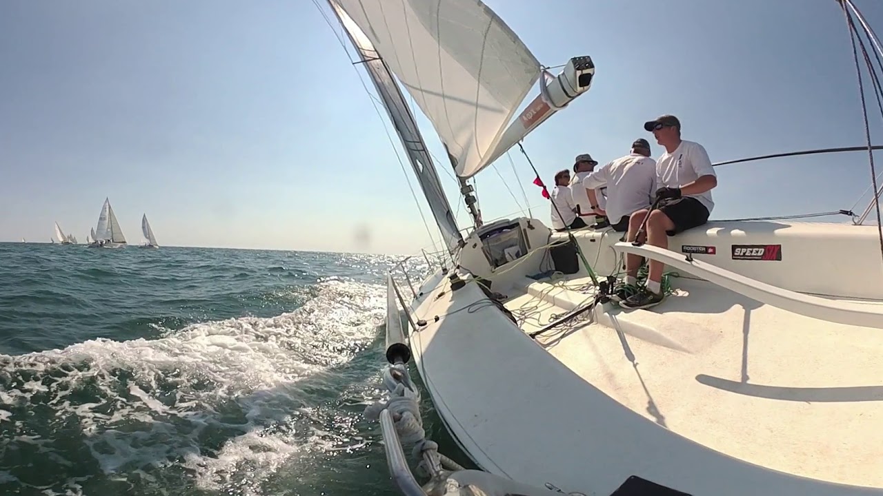 J/80 Worlds Race 6 Start on D&S2