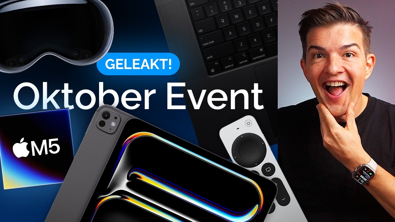 Alle Apple Produkte für Oktober offiziell geleakt! iPad Pro, MacBook Pro, Vision Pro & mehr!