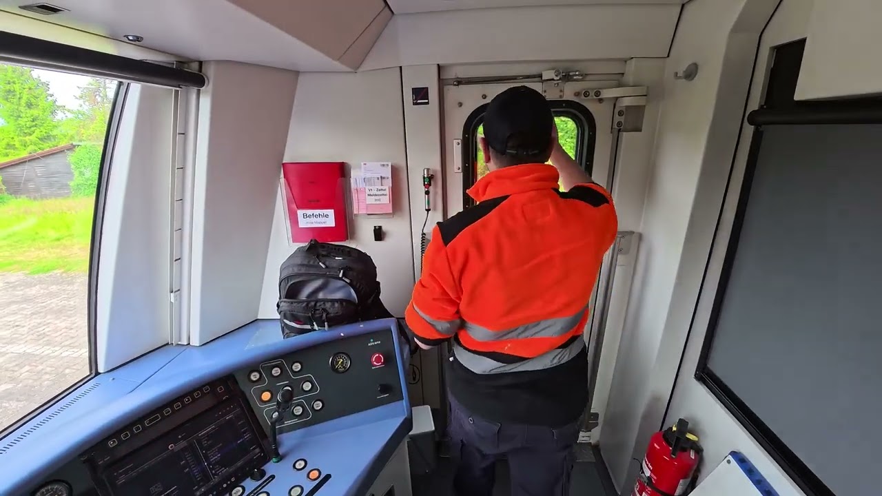 4K Führerstandsmitnahme S-Bahn München S1 Freising - Neufarn BR423 26.05.2025