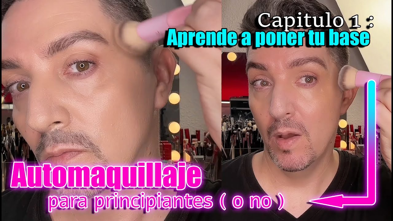 Curso de Automaquillaje para Principiantes | Capitulo 1 : Como poner la Base de Maquillaje.