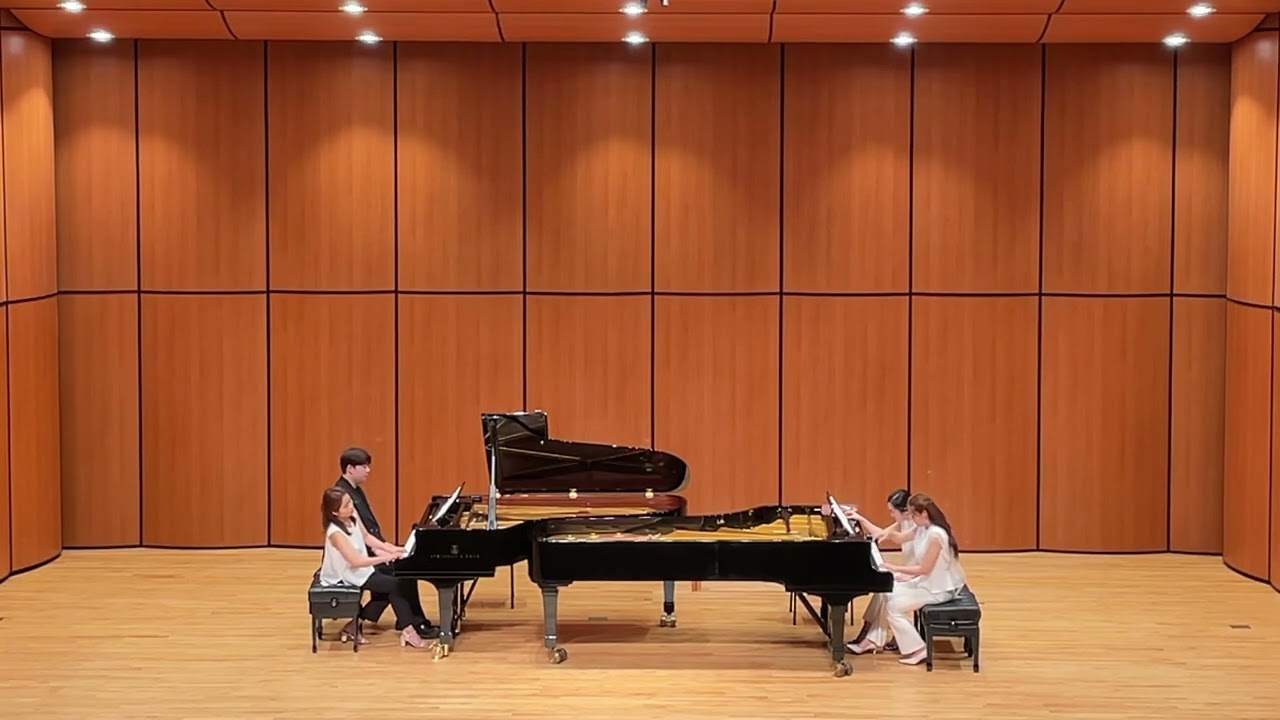 Clailang 클레랑 - 김수아 두꺼비 변주곡 for 2 Pianos 8 Hands