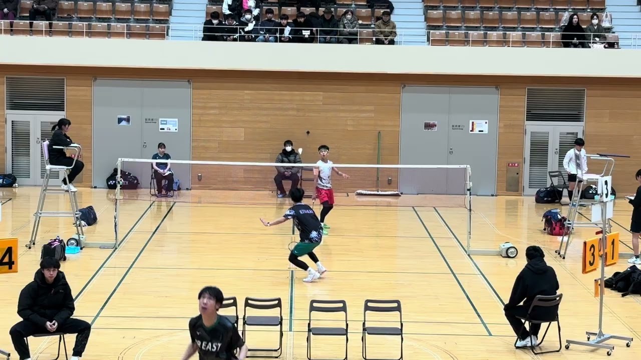 髙橋 大陽選手（江釣子中）vs高橋 拓夢 岩手県総合R32 2025.12.14