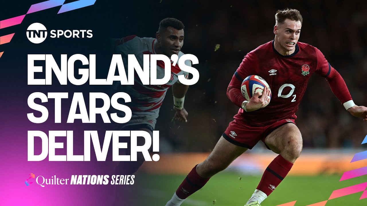 England's best tries from the Autumn Nations Series 2024 🔥