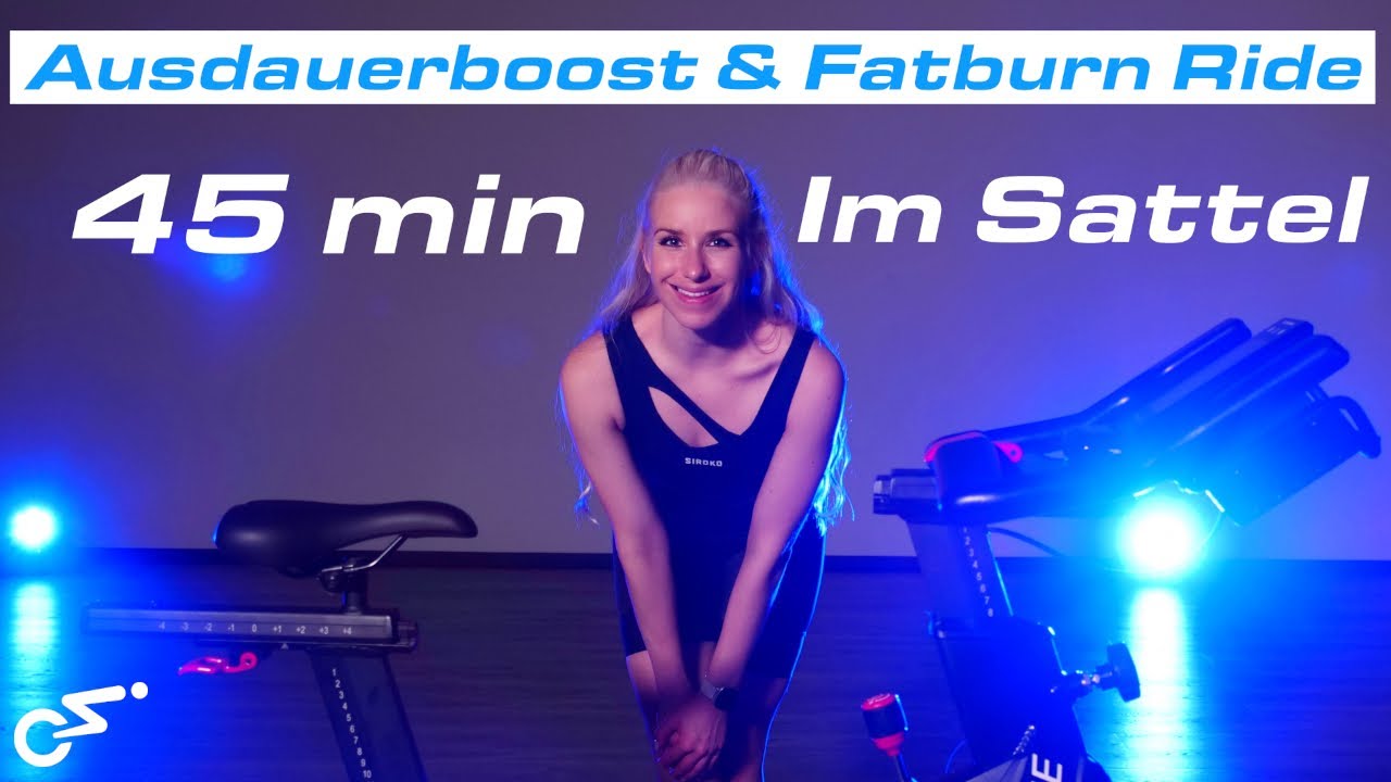 AUSDAUER BOOST & FATBURN RIDE - 45 Min Indoor Cycling im Sattel