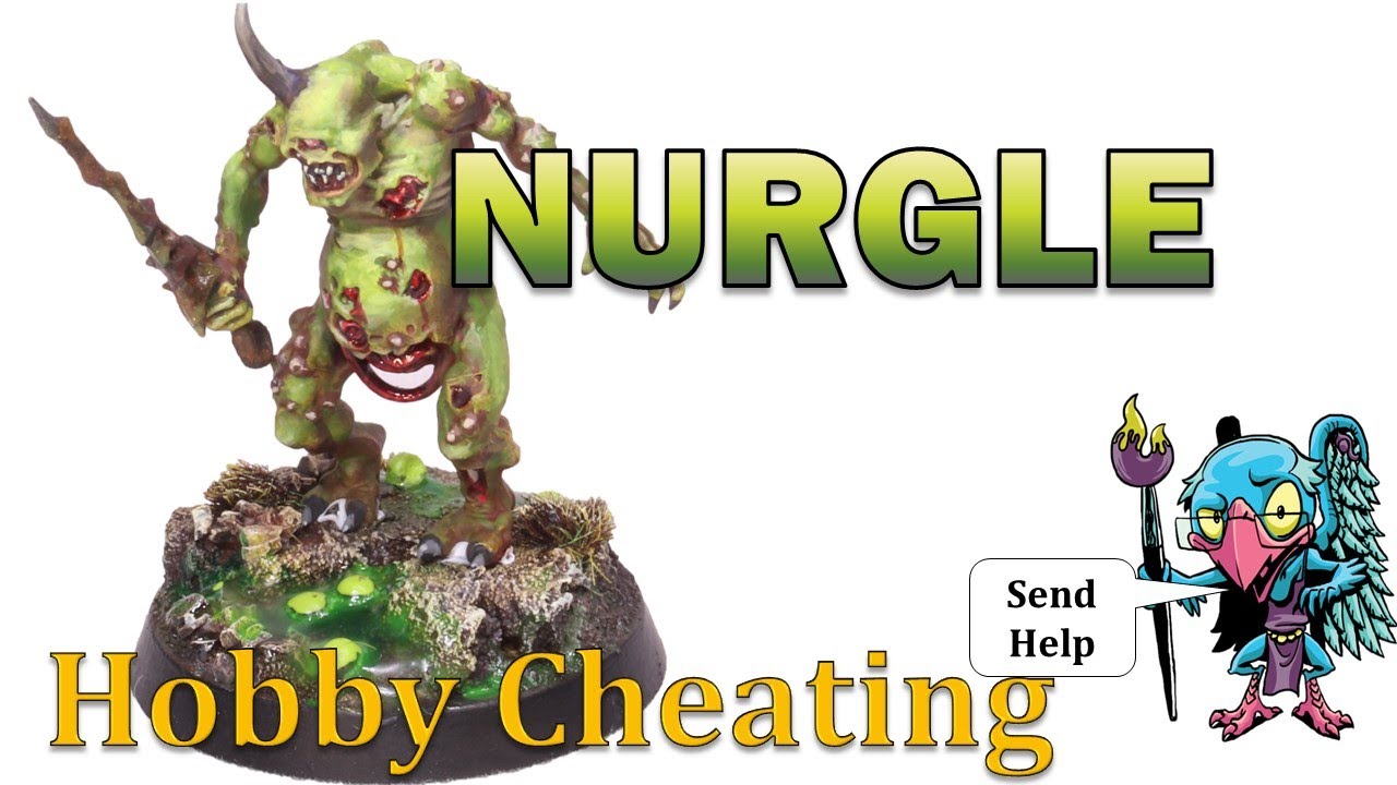 Как нарисовать Нургла (Винс рисует Нургла) - HC 315