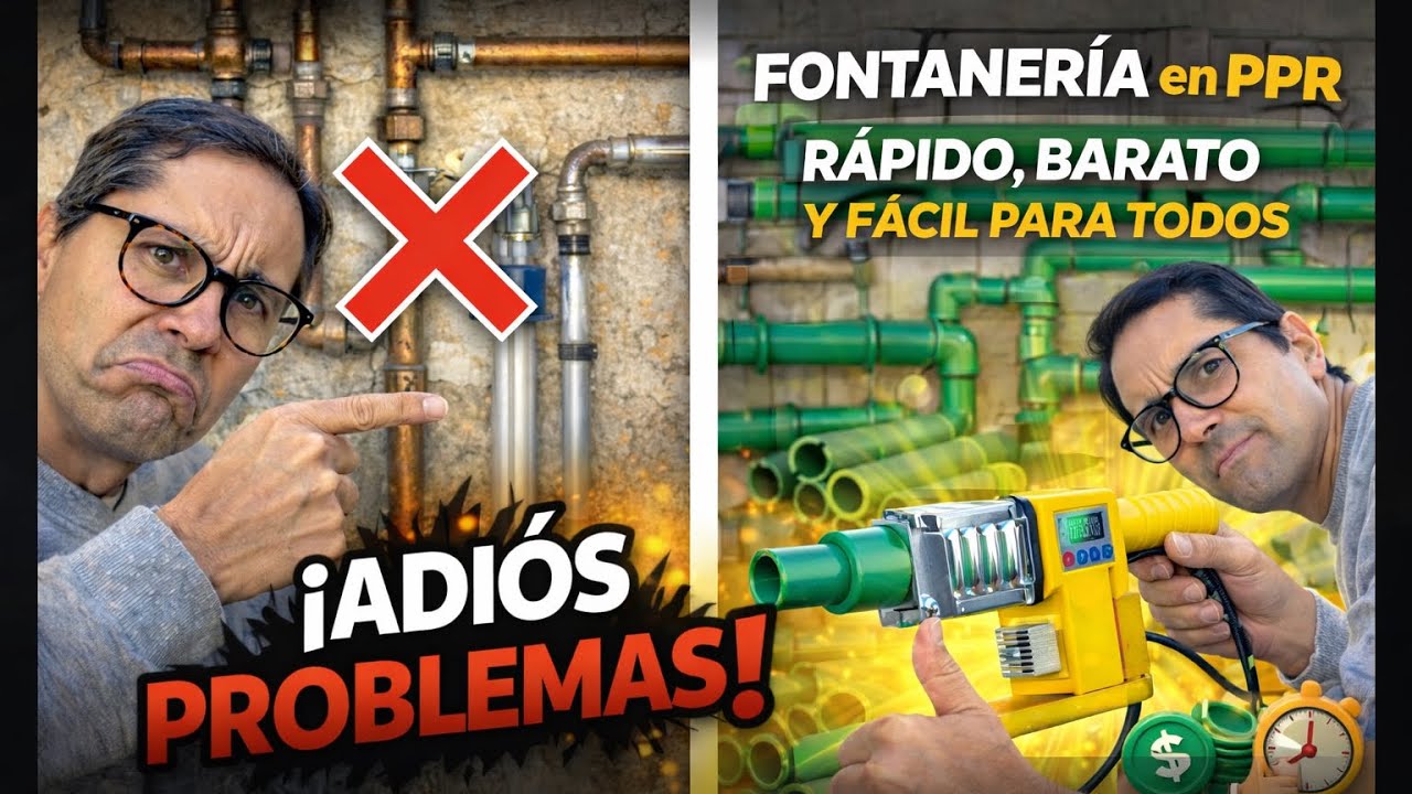 Fontaner&iacute;a PPR: adi&oacute;s cobre y multicapa