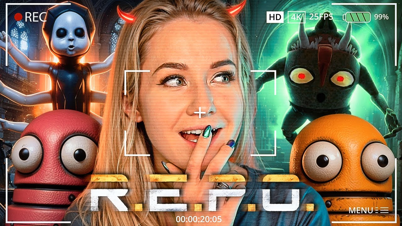 🔥 СТОЛЬКО МОНСТРОВ я ещё не видела… R.E.P.O.