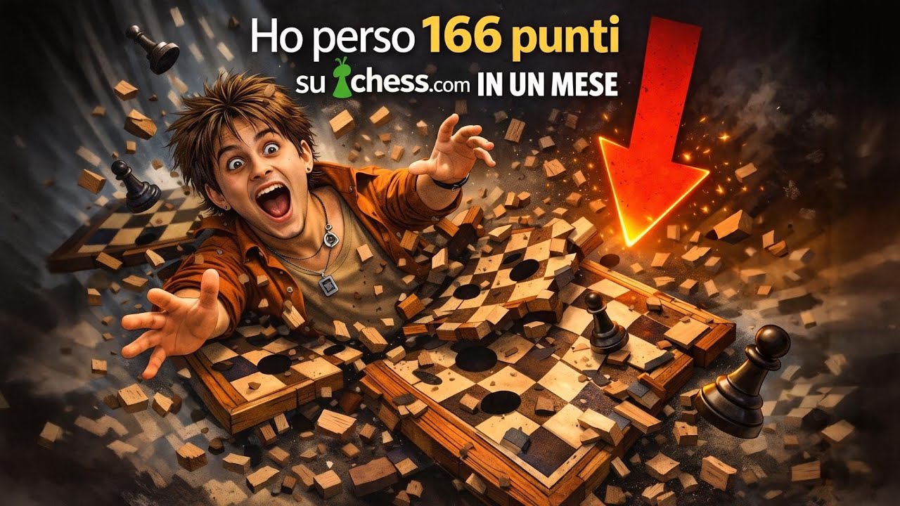 125 Ho perso 166 punti a CHESS.COM in un mese