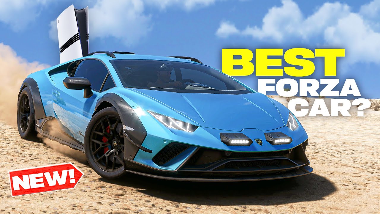 The NEW BEST Forza Horizon 5 Car - Lamborghini Huracan Sterrato! (PS5 Launch)