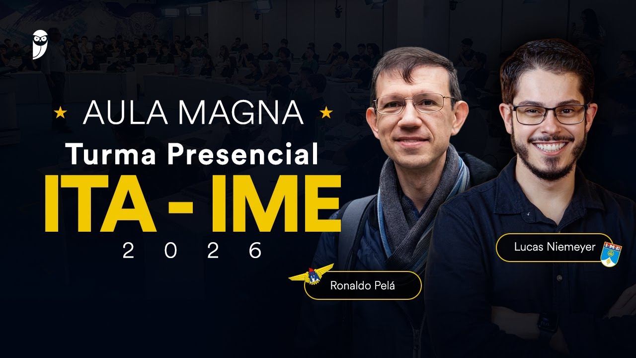 Aula Magna - Turma ITA/IME 2026 do Estrat&eacute;gia Militares e Vestibulares.